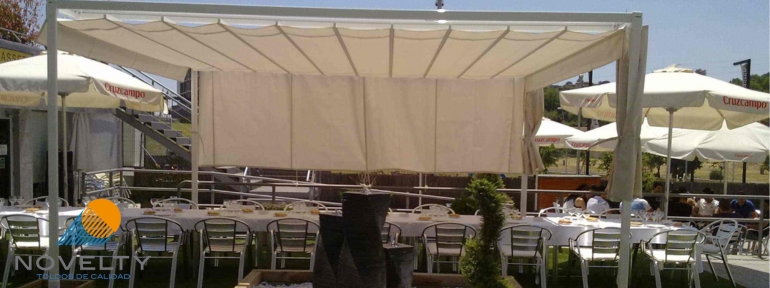 pérgolas C&J toldos Guipúzcoa