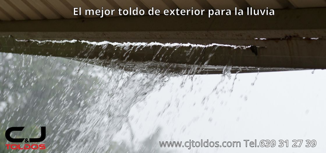 El mejor toldo de exterior para la lluvia CJ Toldos 2024 en Gipuzkoa El mejor toldo de exterior para la lluvia