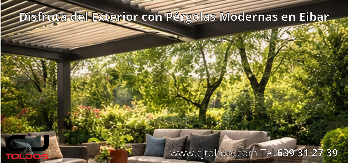 Disfruta del Exterior con Pérgolas Modernas en Eibar