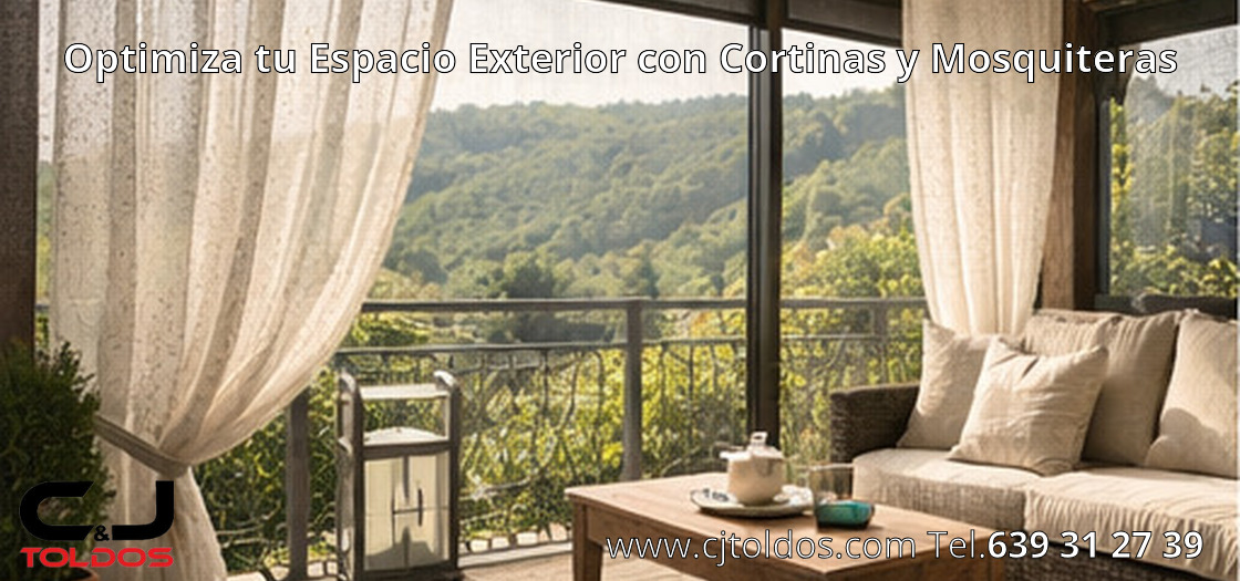 Optimiza tu Espacio Exterior con Cortinas y Mosquiteras